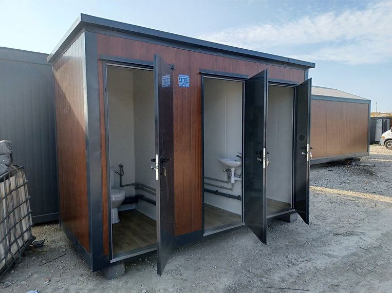 Conteneur Sanitaire 3 portes