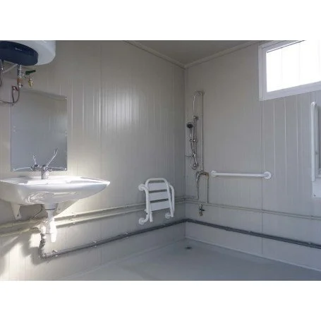 Bloc Sanitaire PMR neuf avec WC, Douche et Lavabo PMR – Image 7