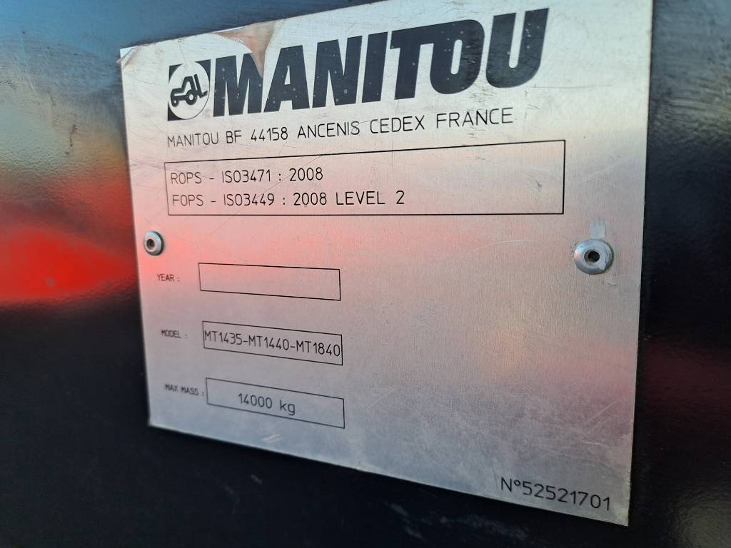 Manitou MT1440E – Image 14