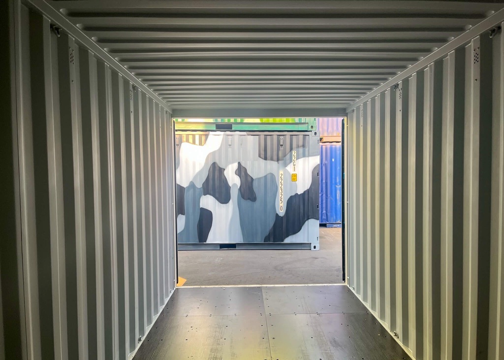 Conteneur maritime de 20’ Camouflage – Image 10