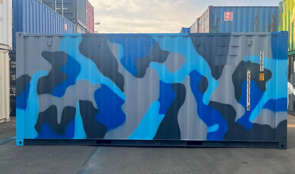 Conteneur maritime de 20’ Camouflage – Image 6