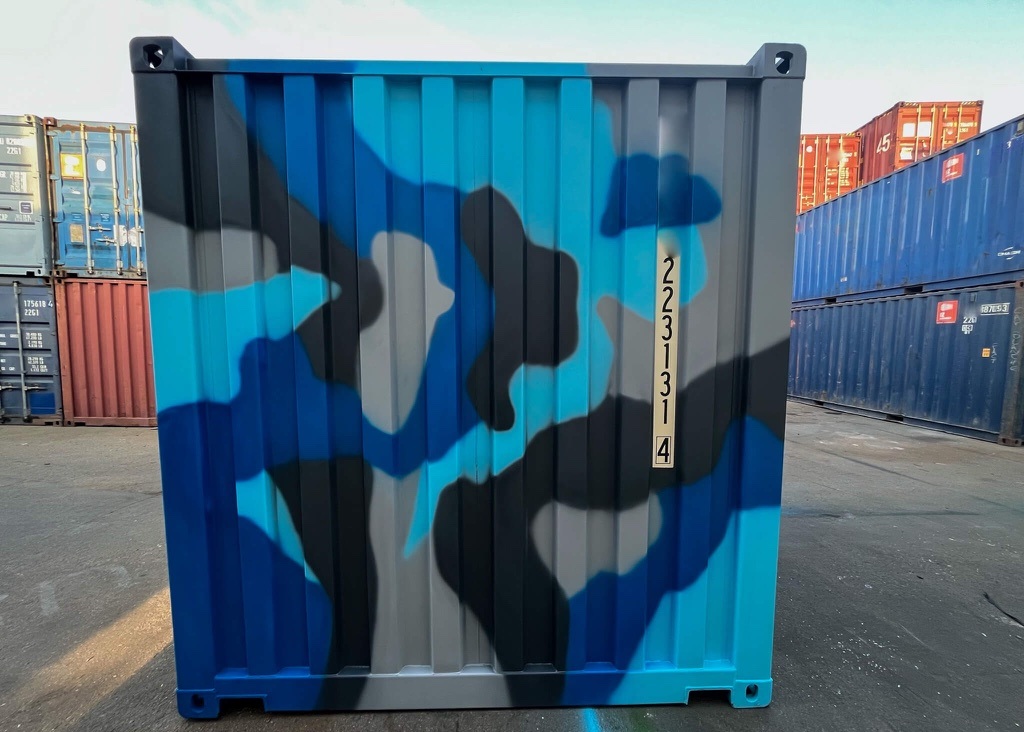 Conteneur maritime de 20’ Camouflage – Image 14