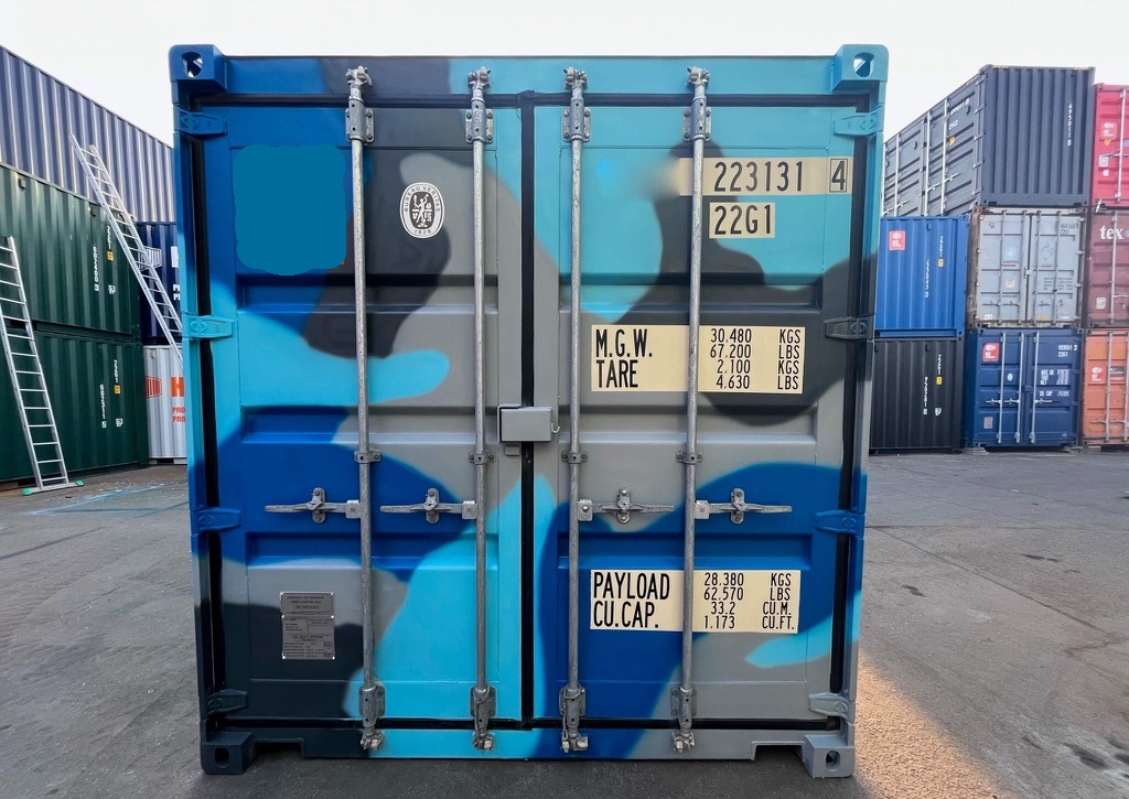 Conteneur maritime de 20’ Camouflage – Image 7